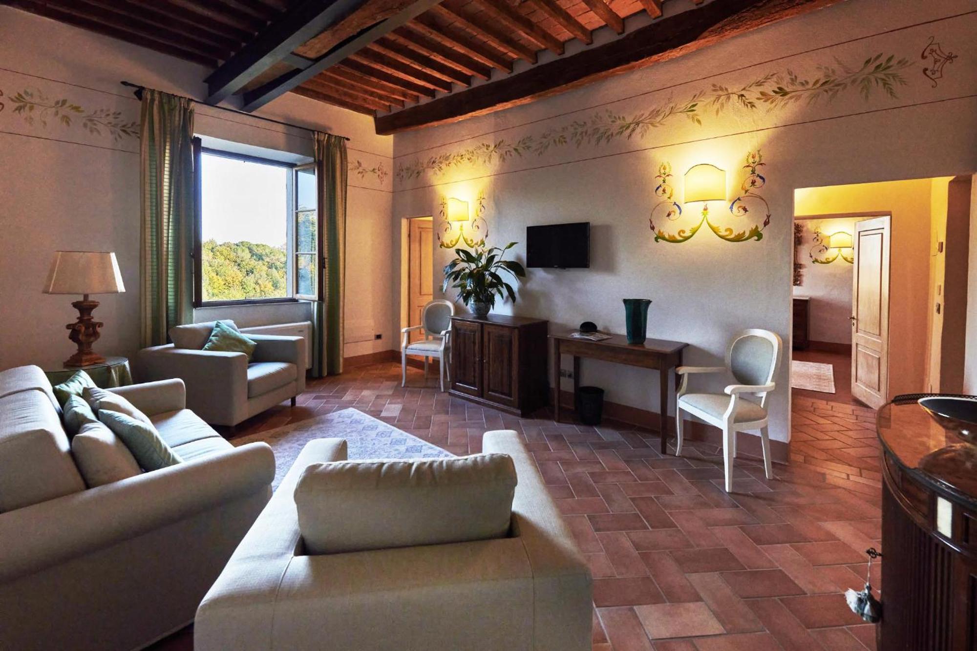 Villa Curina Resort Castelnuovo Berardenga Exteriér fotografie