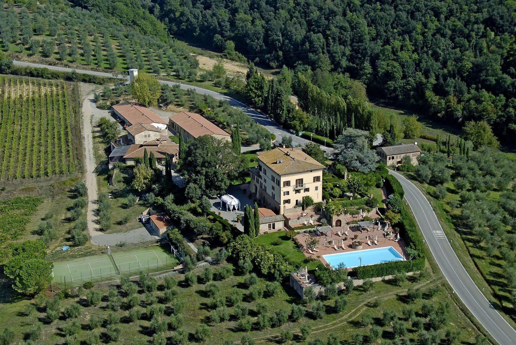 Villa Curina Resort Castelnuovo Berardenga Exteriér fotografie